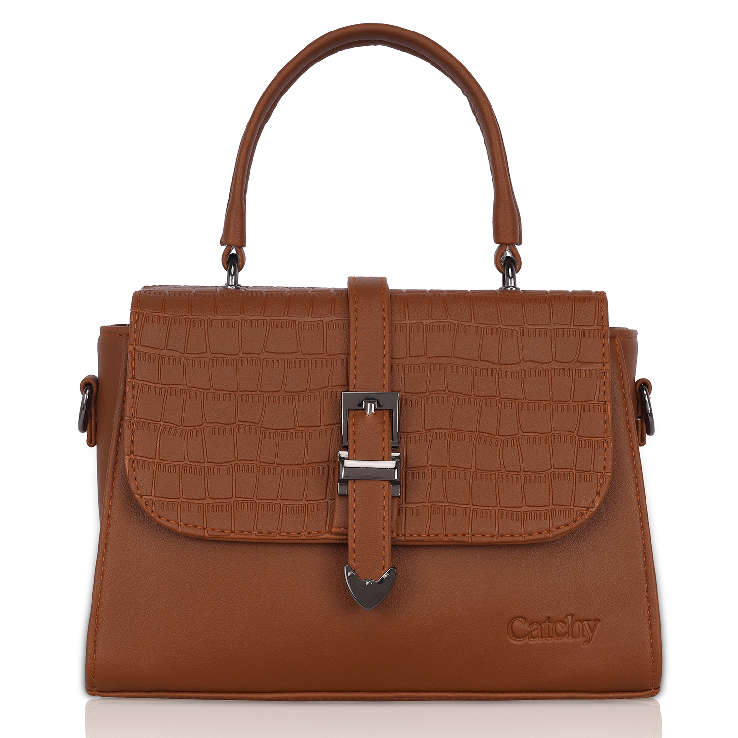 Catchy Everyday Use Bag(brown)